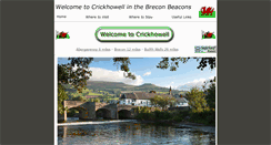 Desktop Screenshot of crickhowell.net